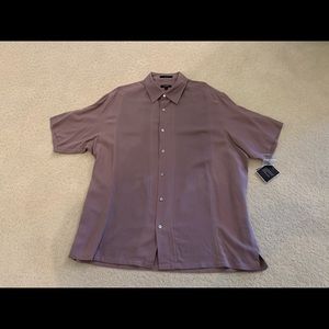 Silk dress shirt